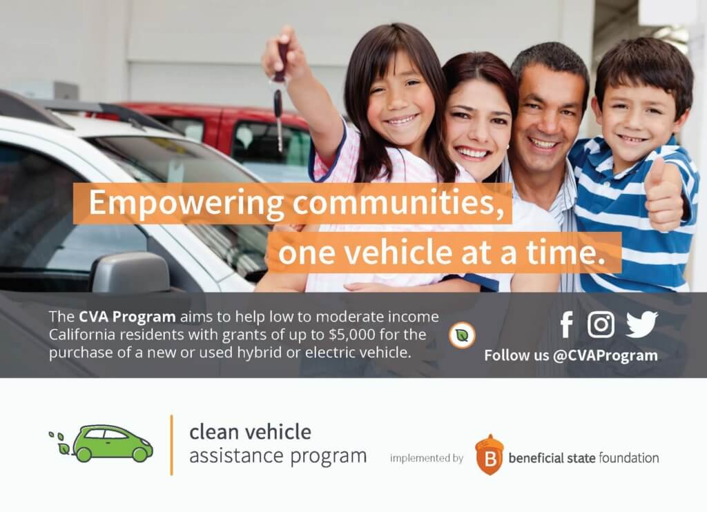 We've Launched the Clean Vehicle Assistance Program! Clean Vehicle